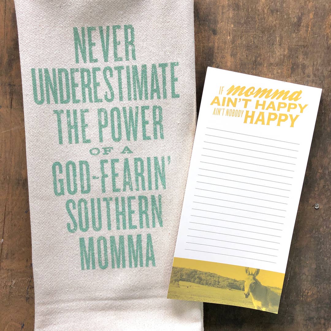 Never Underestimate ... Southern Momma - Kitchen Towel