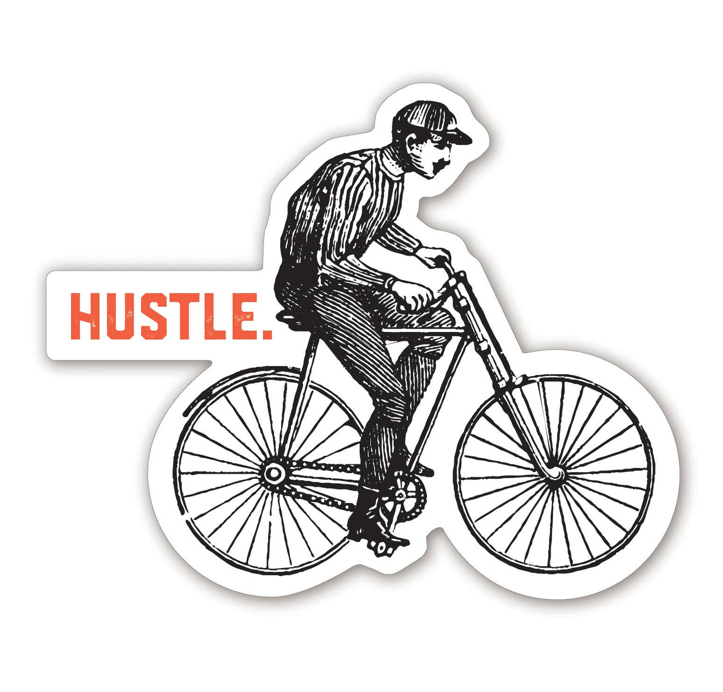 Hustle Sticker