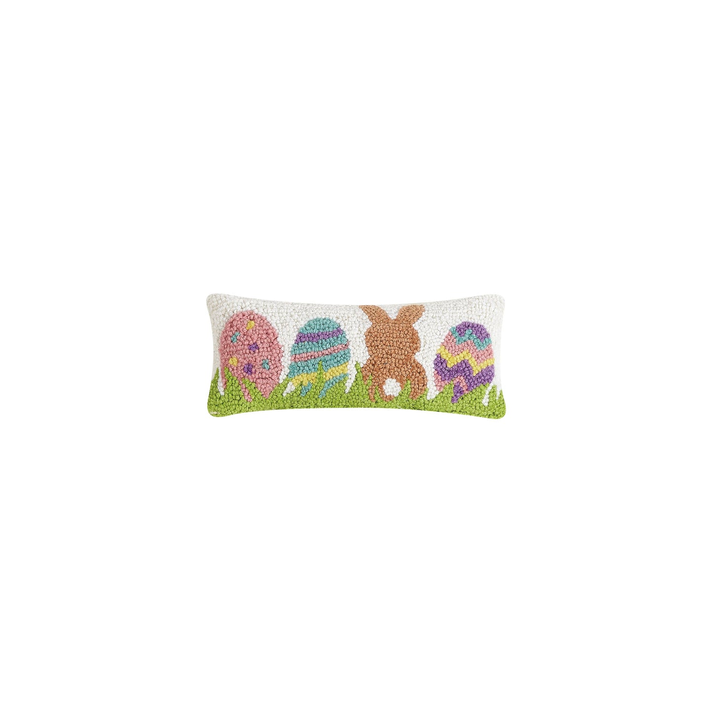 Bunny With Eggs Hook Pillow