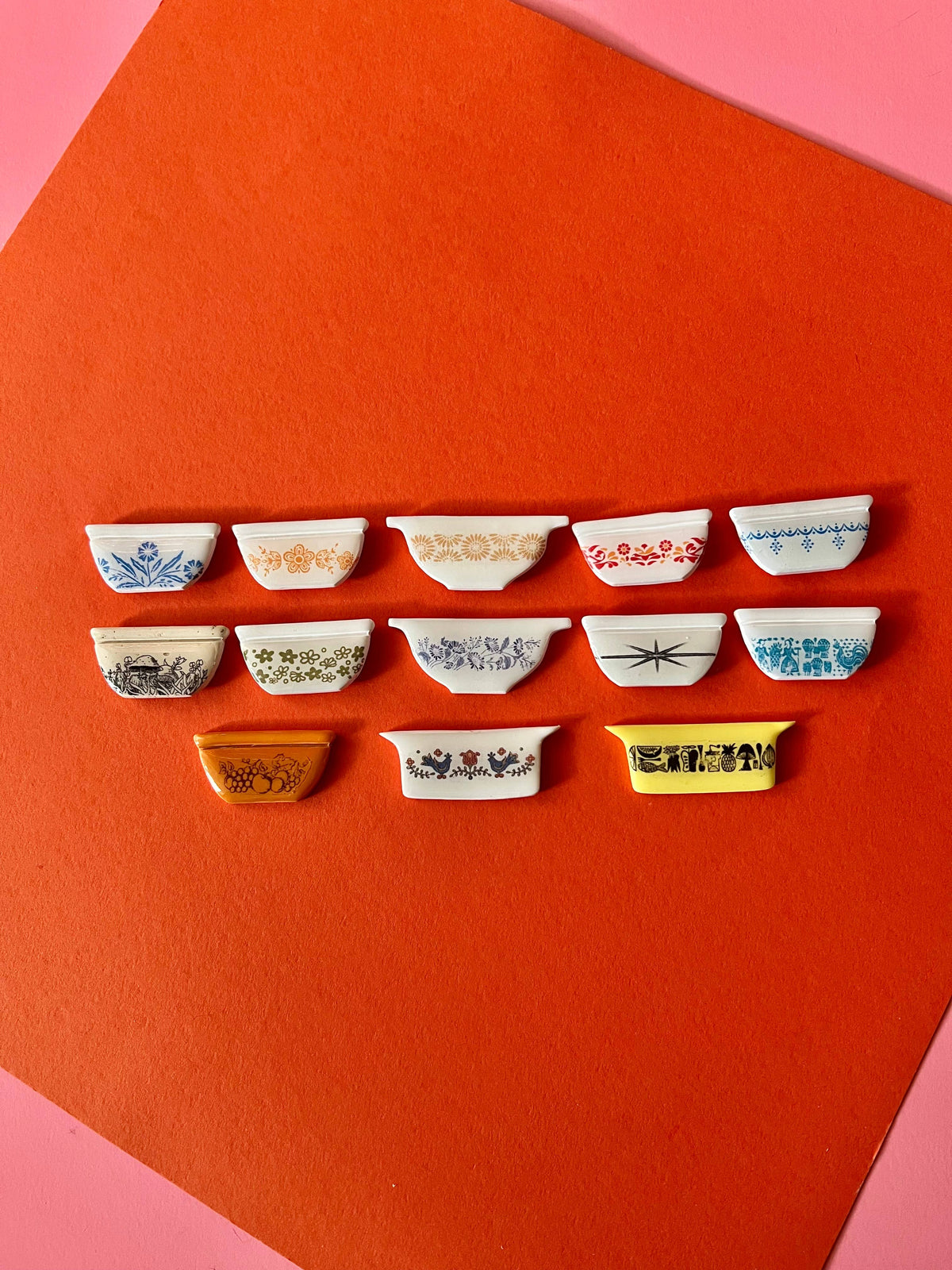 Pyrex Magnets: Yellow Daisy