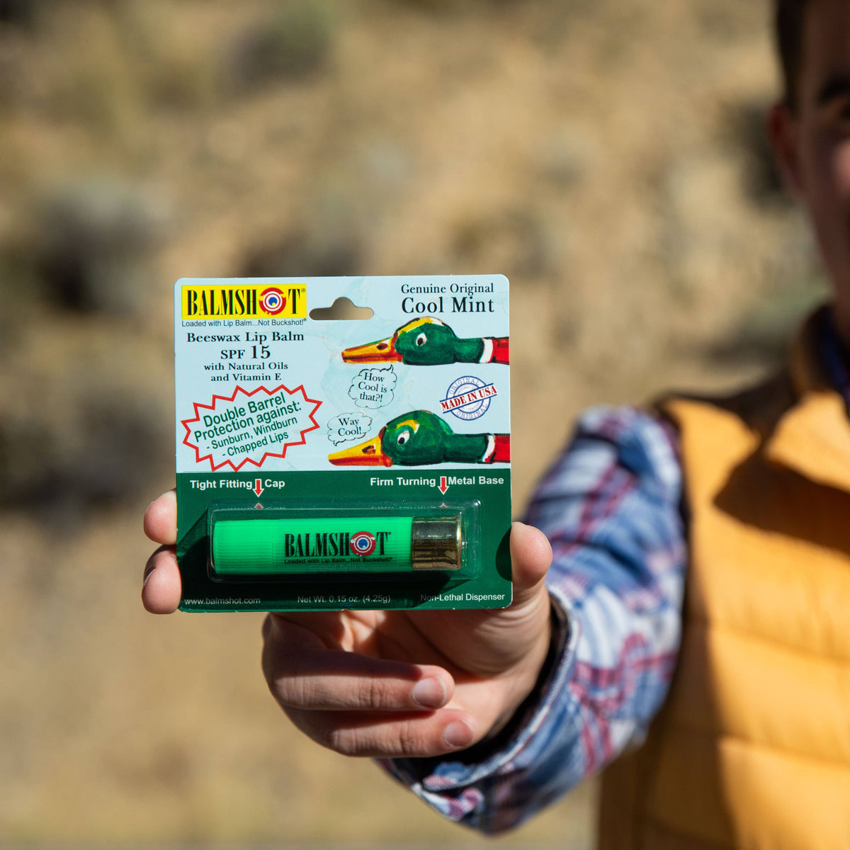 Balmshot Cool Mint Lip Balm