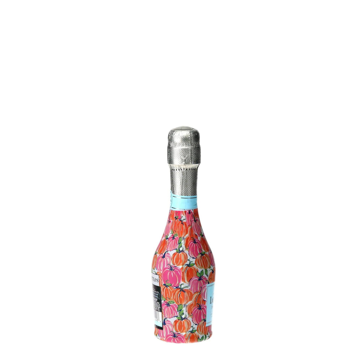 Pink & Orange Pumpkins Mini Prosecco Wraps