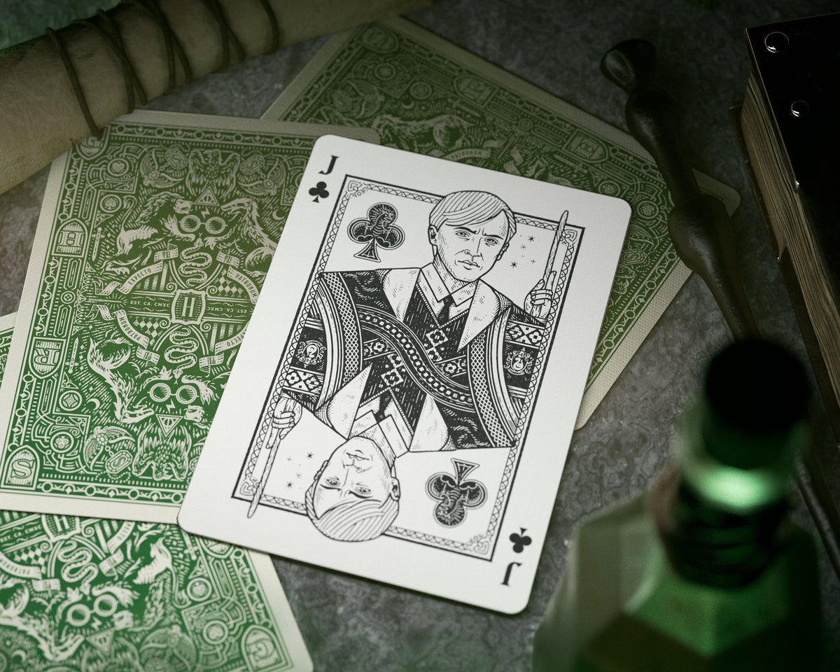 Harry Potter Playing Cards: Yellow (Hufflepuff)
