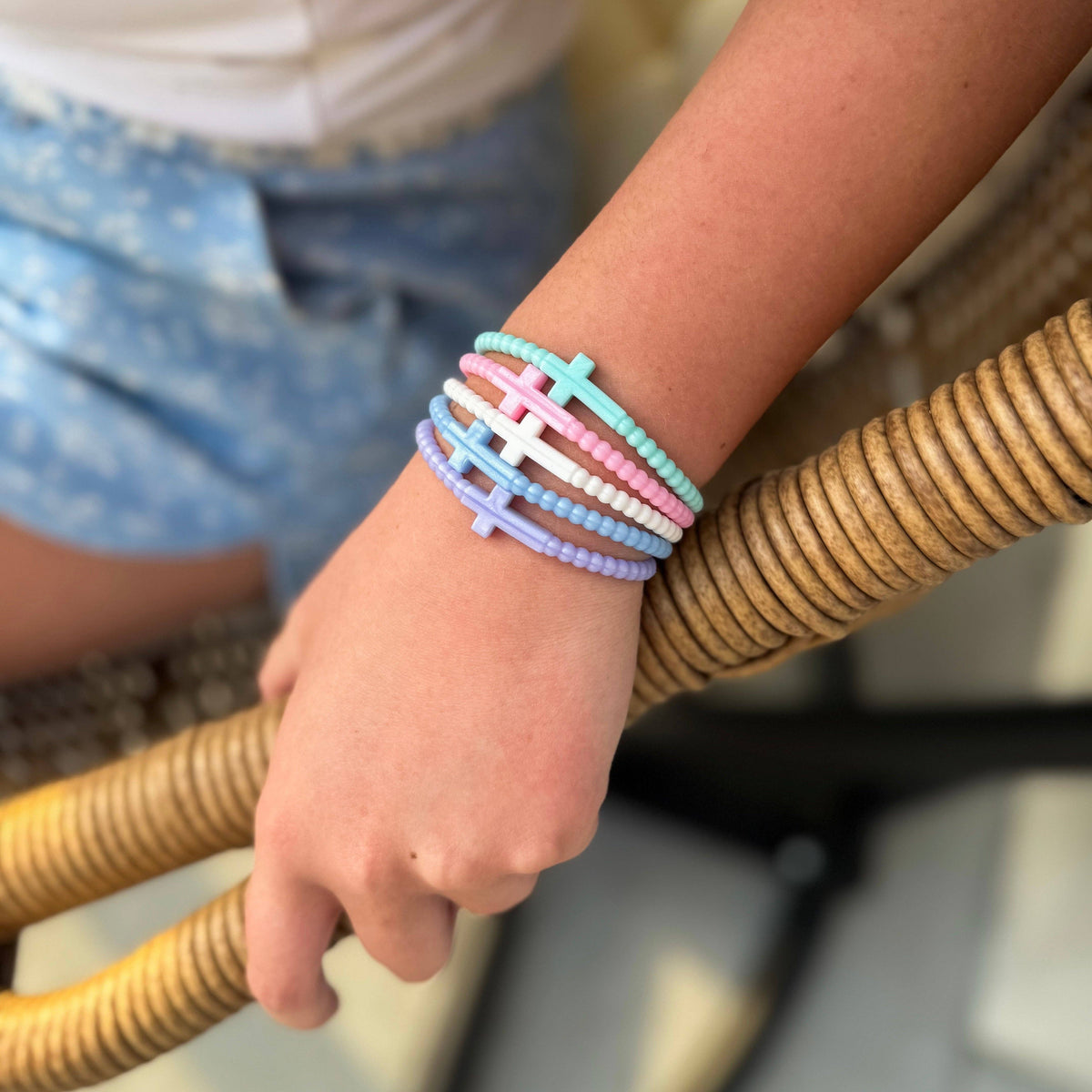 Jesus Bracelets - 25 Packs: Funfetti (25 Pack), Small