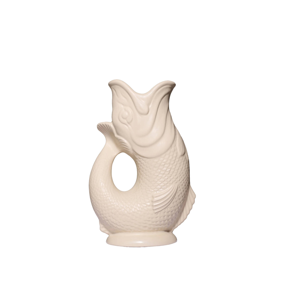 Matte Sand Gluggle Jug: Large