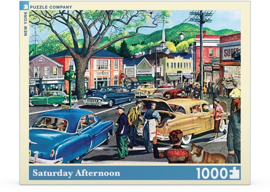 Saturday Afternoon - 1000 Piece Jigsaw Puzzle