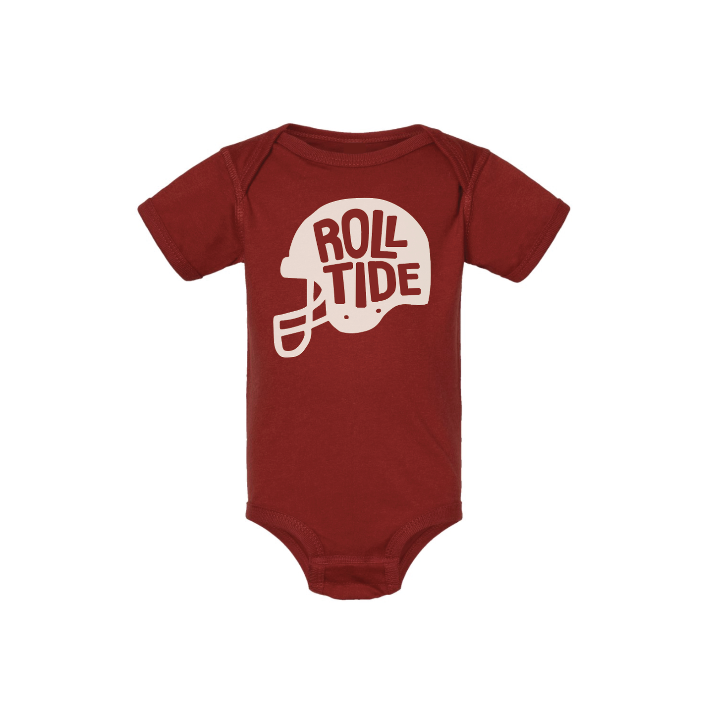 Roll Tide Helmet: Crimson + White, Medium