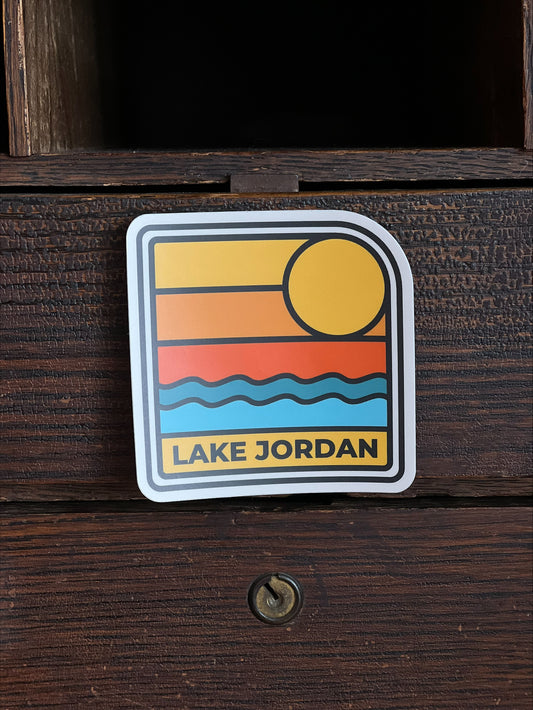 Lake Jordan sticker