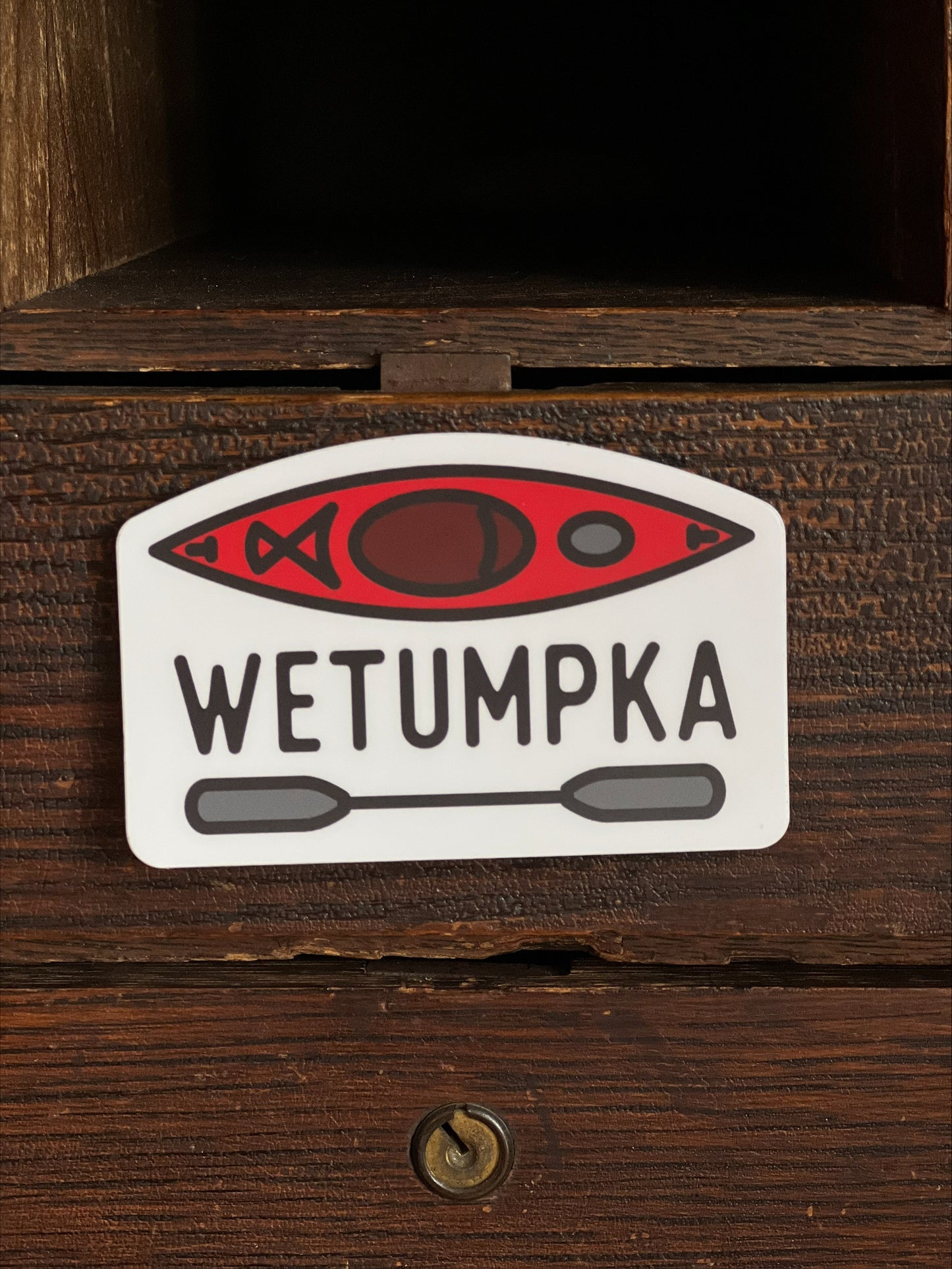 Wetumpka Canoe Sticker